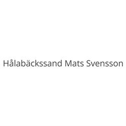 Hålabäckssand Mats Svensson, Sölvesborg öppettider