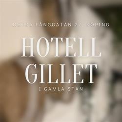 Hotell Gillet i Köping AB, öppettider