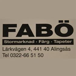 FABÖ Färg, Alingsås öppettider
