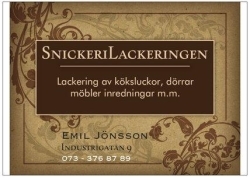 Snickerilackeringen, Gävle öppettider