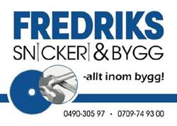 Fredrik K Snickeri & Bygg AB, Västervik öppettider
