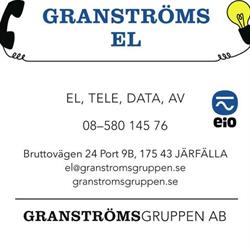 Granströms El, Järfälla öppettider