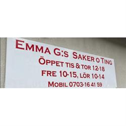 Emma G:s Saker O Ting, Åtvidaberg öppettider