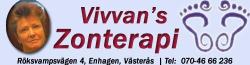 vivvans zonterapi i Västerås - öppettider