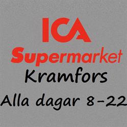 ICA Supermarket Kramfors, öppettider