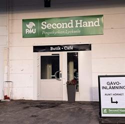 Pingstkyrkans Second Hand Butik, Lycksele öppettider