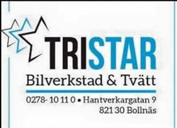 Tristar Bilverkstad & Biltvätt Bollnäs, öppettider