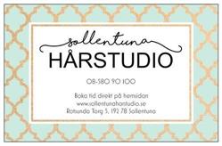 Frisör Sollentuna Hårstudio, öppettider