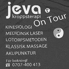 Jeva Kroppsterapi, Eskilstuna öppettider