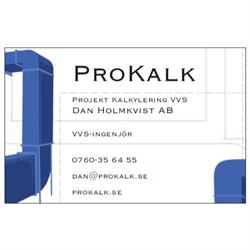 Projekt Kalkylering VVS Dan Holmkvist AB, Örebro öppettider