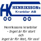 Henrikssons Kranbilar AB, Staffanstorp öppettider