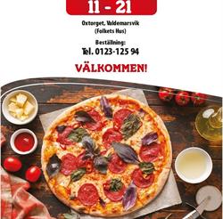 Perkas pizzerie, Valdemarsvik öppettider