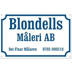 Blondells Måleri AB, Lomma öppettider