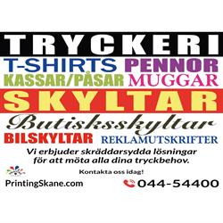 Printing i Skåne HB, Kristianstad öppettider