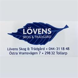 Lövens Skog & Trädgård Tollarp, öppettider