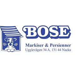 BOSE Markis & Persienn, Nacka öppettider