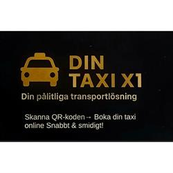 Din Taxi X1, Umeå öppettider